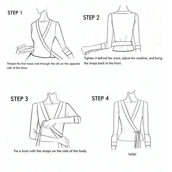 Cozy Solid V neck Wrap Side Tie Knit Cropped Sweater Top - Picture 7 of 7